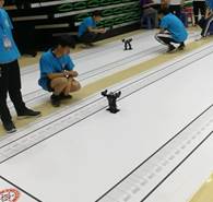3.3 2019中国工程机器人大赛暨国际公开赛(RoboWork)工程越野全地形赛比赛现场 双足机器人比赛现场